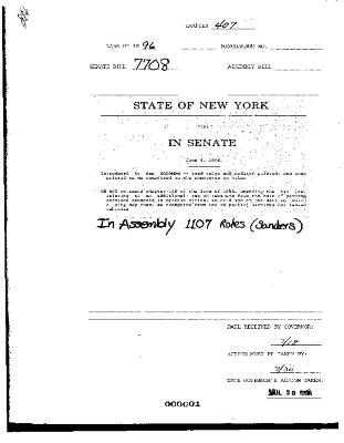 NYS Bill and Veto Jackets: 1996, Chapter 407