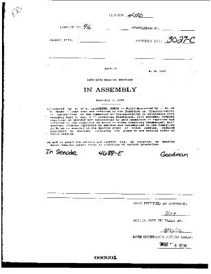 NYS Bill and Veto Jackets: 1996, Chapter 450
