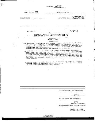 NYS Bill and Veto Jackets: 1996, Chapter 459