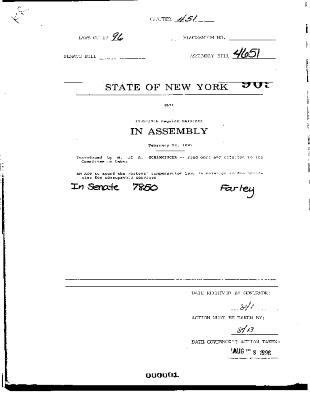 NYS Bill and Veto Jackets: 1996, Chapter 451