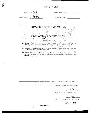 NYS Bill and Veto Jackets: 1996, Chapter 420