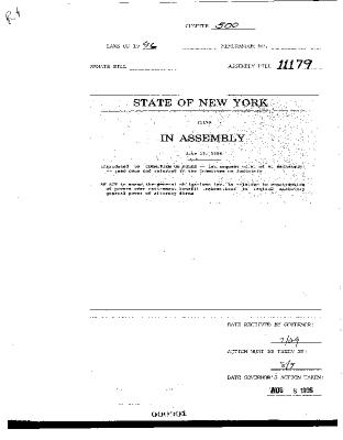 NYS Bill and Veto Jackets: 1996, Chapter 500