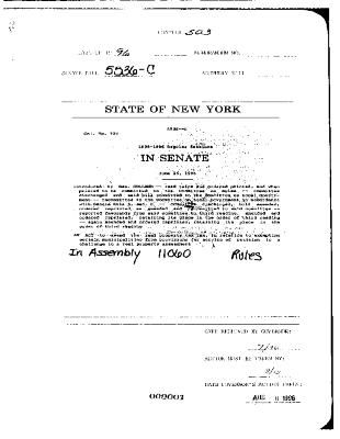 NYS Bill and Veto Jackets: 1996, Chapter 503