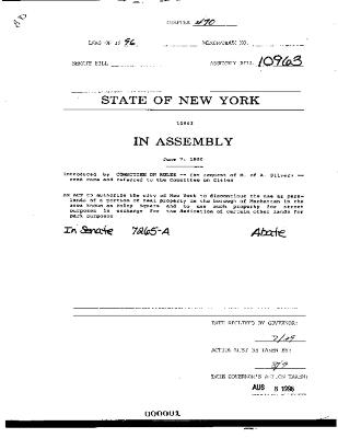 NYS Bill and Veto Jackets: 1996, Chapter 470