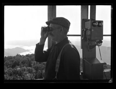 William C. Noble, Fire Observer Observation Tower, Black Mt. Station