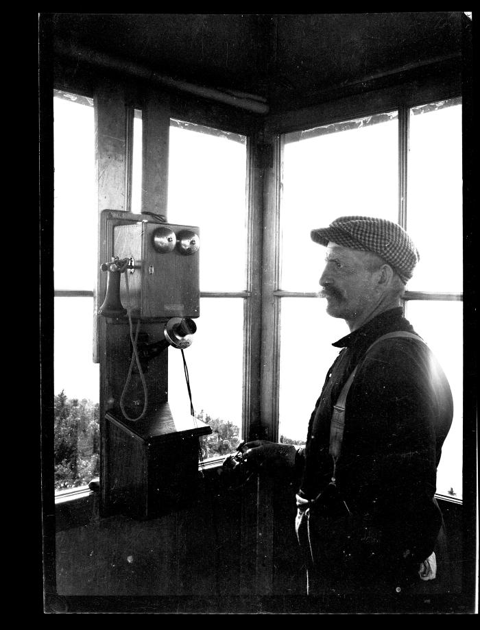 William C. Noble, Fire Observer Observation Tower, Black Mt. Station