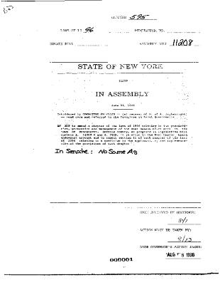 NYS Bill and Veto Jackets: 1996, Chapter 595