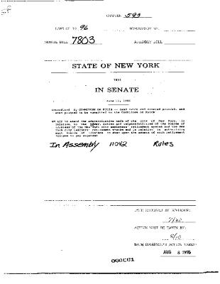 NYS Bill and Veto Jackets: 1996, Chapter 593