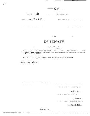 NYS Bill and Veto Jackets: 1996, Chapter 64