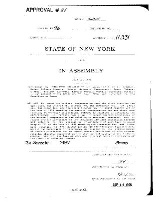 NYS Bill and Veto Jackets: 1996, Chapter 635