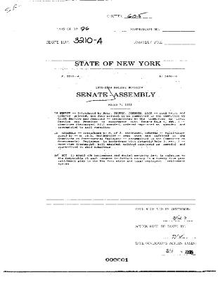 NYS Bill and Veto Jackets: 1996, Chapter 605