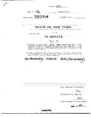 NYS Bill and Veto Jackets: 1996, Chapter 571