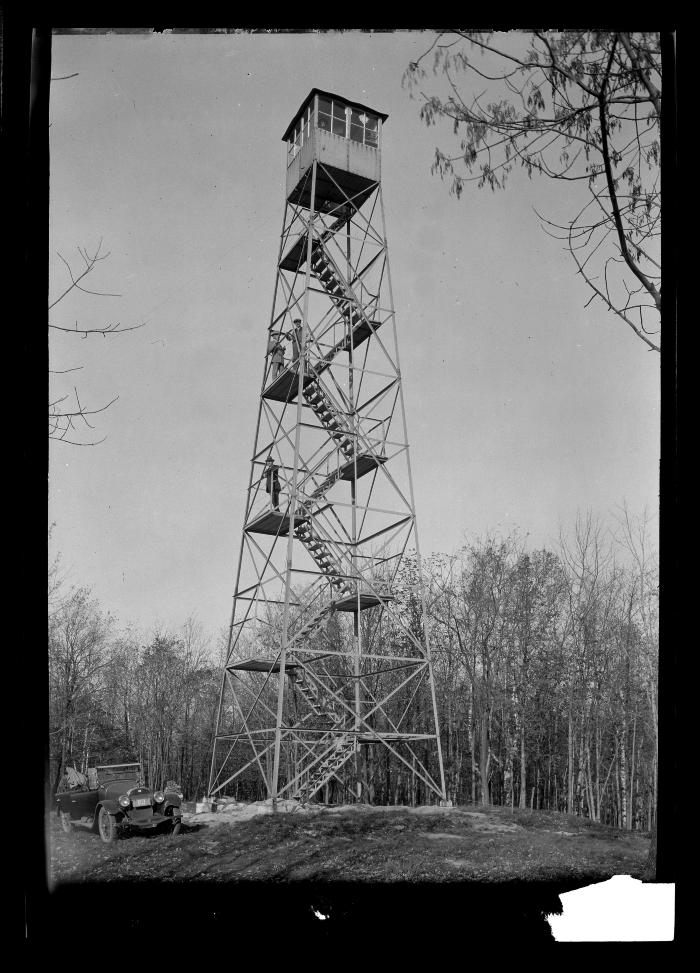 Fire Towers: Cornell Hill, Black Mt., Hill #7, Mt. Makomis, Westfield, Mass.