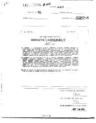 NYS Bill and Veto Jackets: 1996, Chapter 683