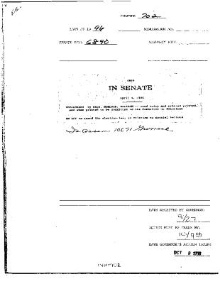 NYS Bill and Veto Jackets: 1996, Chapter 702