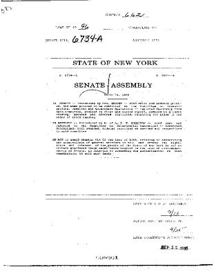 NYS Bill and Veto Jackets: 1996, Chapter 662