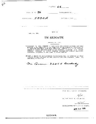 NYS Bill and Veto Jackets: 1996, Chapter 66