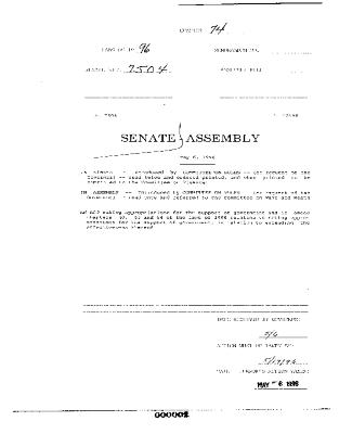 NYS Bill and Veto Jackets: 1996, Chapter 74