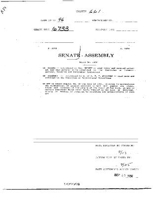 NYS Bill and Veto Jackets: 1996, Chapter 661