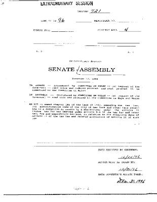 NYS Bill and Veto Jackets: 1996, Chapter 721