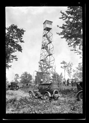 Fire Towers: Cornell Hill, Black Mt., Hill #7, Mt. Makomis, Westfield, Mass.