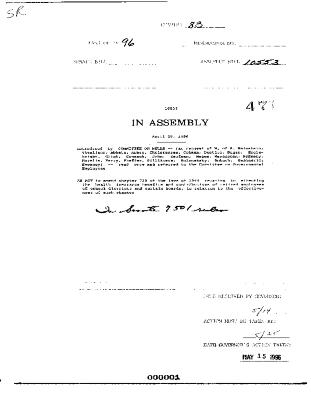 NYS Bill and Veto Jackets: 1996, Chapter 83