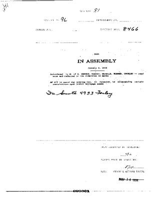 NYS Bill and Veto Jackets: 1996, Chapter 81