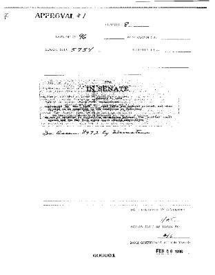 NYS Bill and Veto Jackets: 1996, Chapter 8