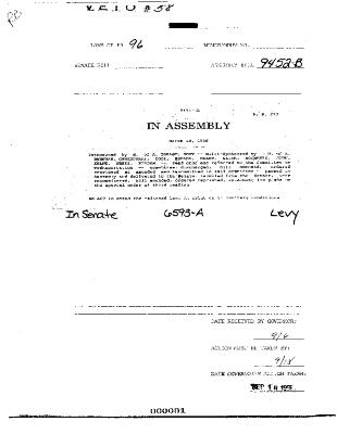 NYS Bill and Veto Jackets: 1996, Veto 58