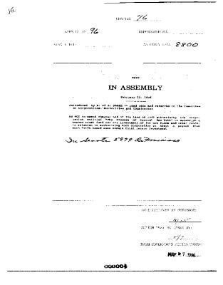 NYS Bill and Veto Jackets: 1996, Chapter 76