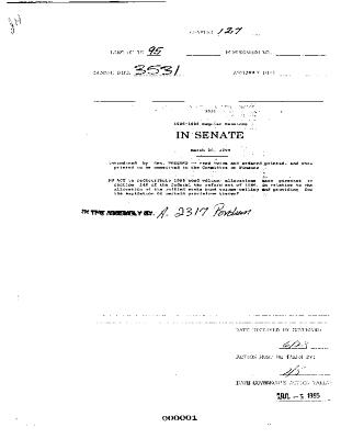 NYS Bill and Veto Jackets: 1995, Chapter 127