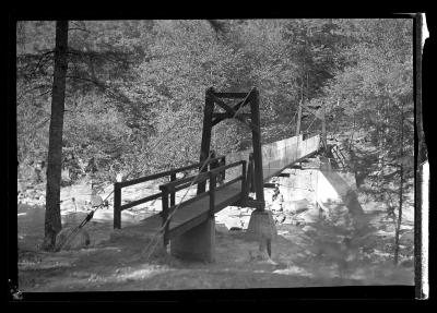 Ft. Noble Bridge Built by CCC Labor