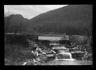 Face Side of Marcy Dam at End of Truck Trail