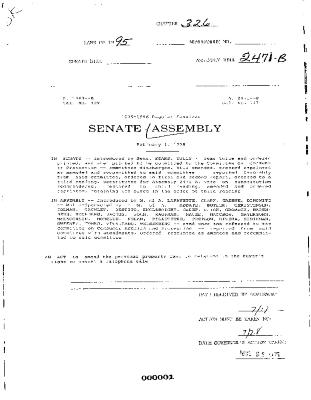 NYS Bill and Veto Jackets: 1995, Chapter 326