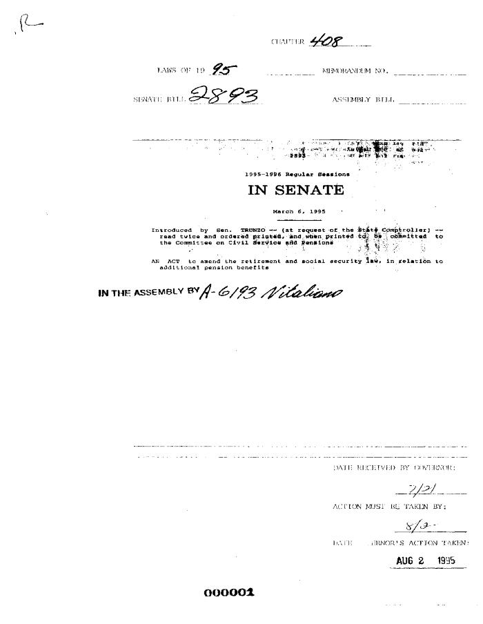NYS Bill and Veto Jackets: 1995, Chapter 408