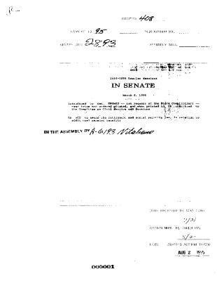 NYS Bill and Veto Jackets: 1995, Chapter 408
