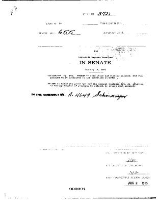NYS Bill and Veto Jackets: 1995, Chapter 372