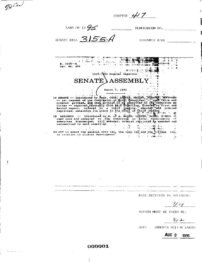 NYS Bill and Veto Jackets: 1995, Chapter 417