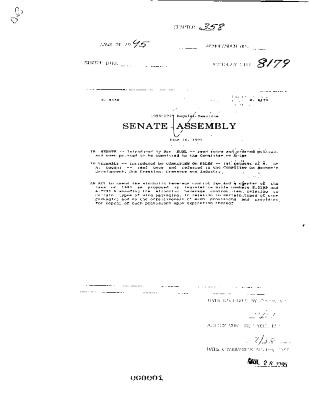 NYS Bill and Veto Jackets: 1995, Chapter 358