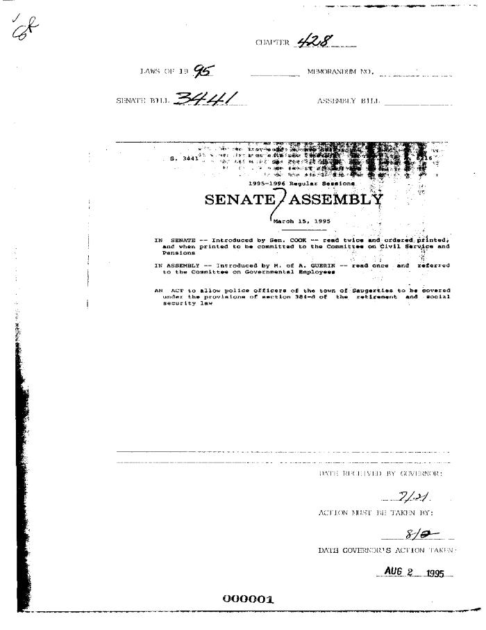 NYS Bill and Veto Jackets: 1995, Chapter 428