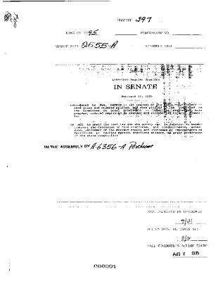 NYS Bill and Veto Jackets: 1995, Chapter 397