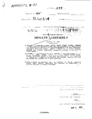 NYS Bill and Veto Jackets: 1995, Chapter 399