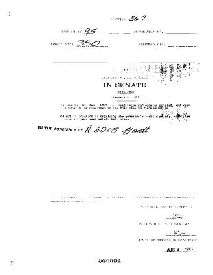 NYS Bill and Veto Jackets: 1995, Chapter 367