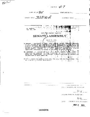 NYS Bill and Veto Jackets: 1995, Chapter 417