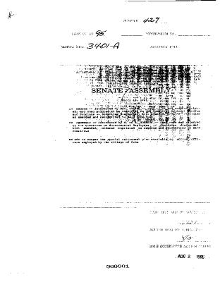 NYS Bill and Veto Jackets: 1995, Chapter 427