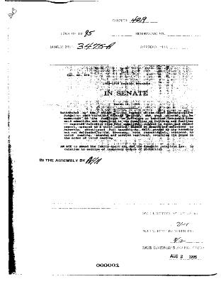 NYS Bill and Veto Jackets: 1995, Chapter 429