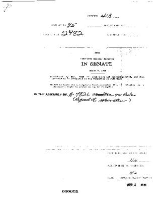 NYS Bill and Veto Jackets: 1995, Chapter 413