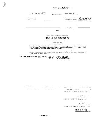 NYS Bill and Veto Jackets: 1995, Chapter 359