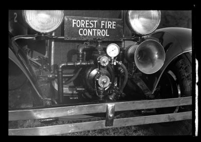 Forest Fire Trucks at Saranac Showing Engines