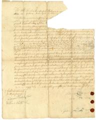 Indian deed to Jacob Glen and others of land on the south side of the Mohawk river, 1735